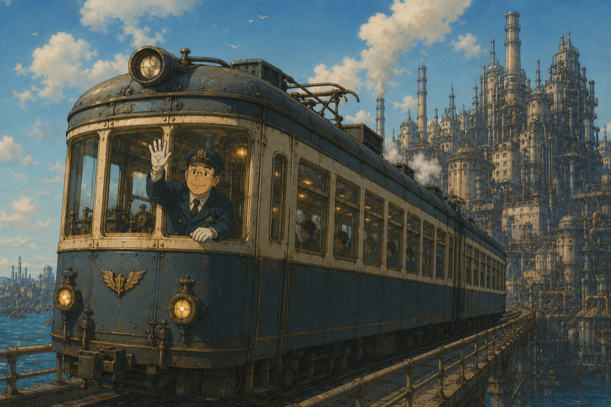 街をつなぐ電車